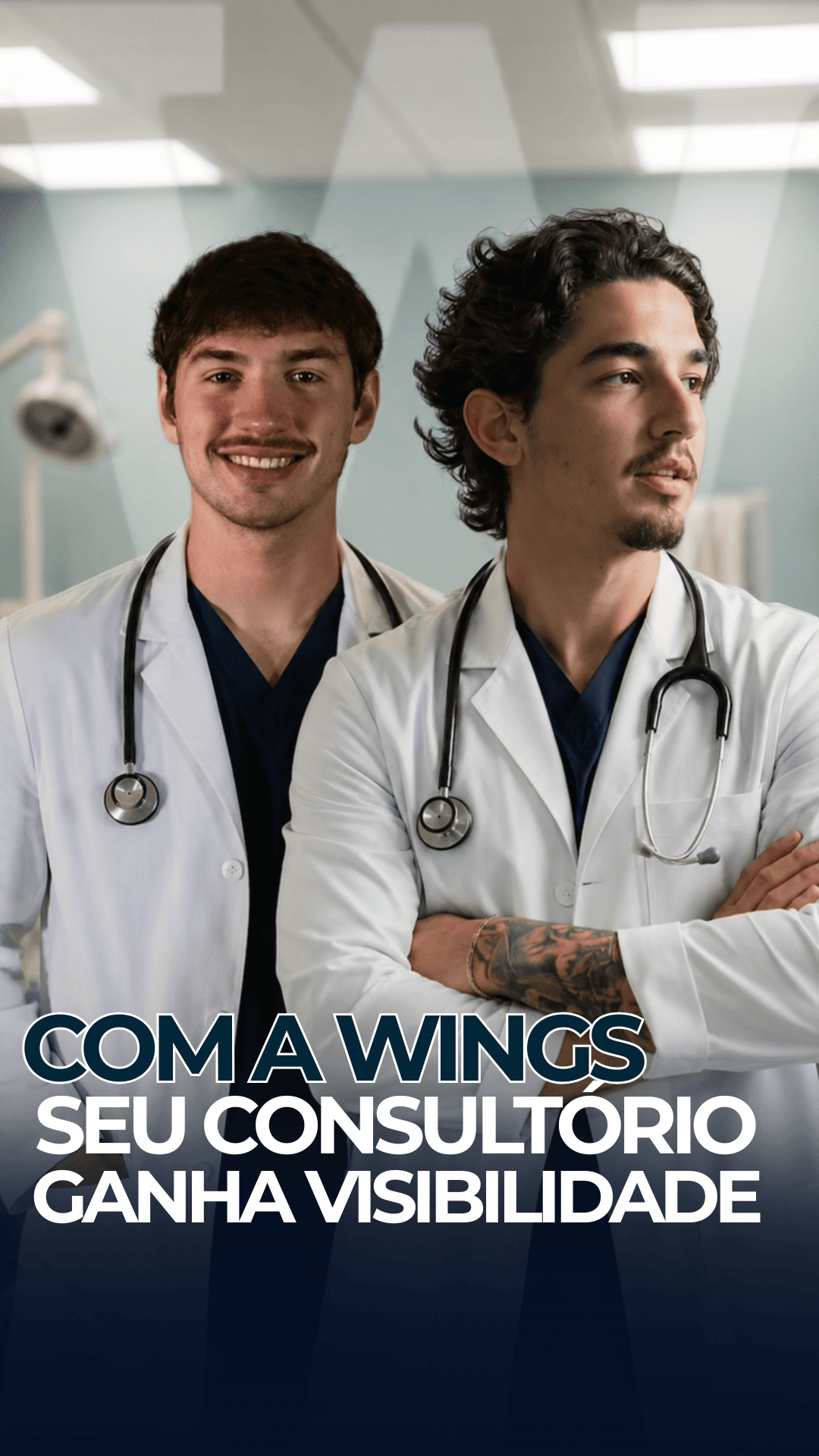 Médicos de consultório atendidos pela Wings